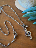 MUSICAL NOTE NECKLACE