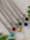 STONE CHARM NECKLACE