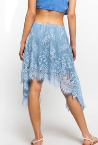 Blue Lace Interchangeable Skirt/Top - Tomato Superstar