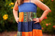Orange & Tribal Patchwork Halter Dress - Tomato Superstar